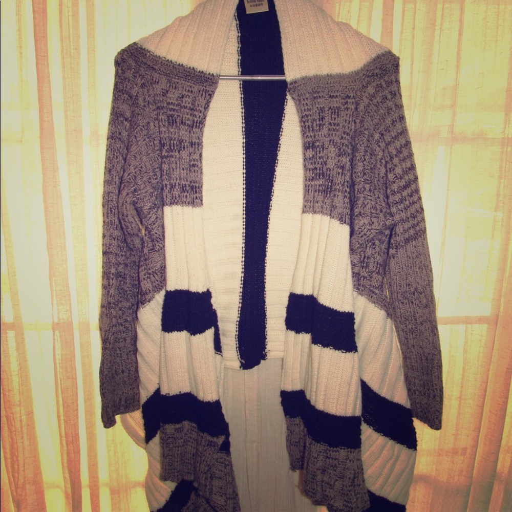 Hold Tide, Open Front Sweater, L